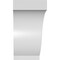 Ekena Millwork 3-in. W x 6-in. D x 6-in. H Baker Architectural Grade PVC Knee Brace BRCP03X06X06BKR - alternate 5